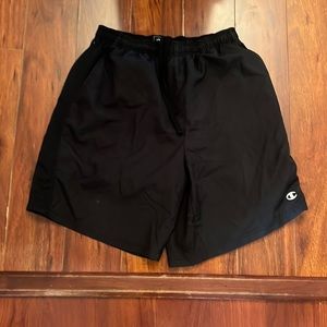 Champion size medium black swim trunks